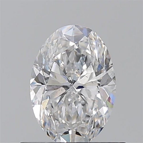 0.7 carat E-SI1 Natūralus Oval Deimantas (1)