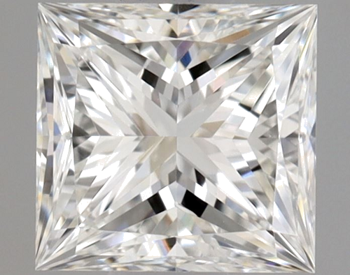 0.5 carat F-VS2 Natūralus Princess Deimantas (1)