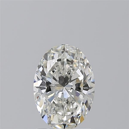 1.51 carat H-SI2 Natūralus Oval Deimantas (1)