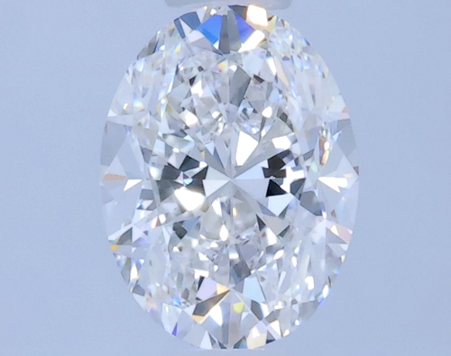 0.51 carat E-VS1 Natūralus Oval Deimantas (1)