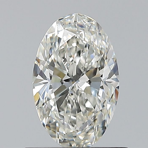 0.7 carat I-VVS1 Natūralus Oval Deimantas (1)