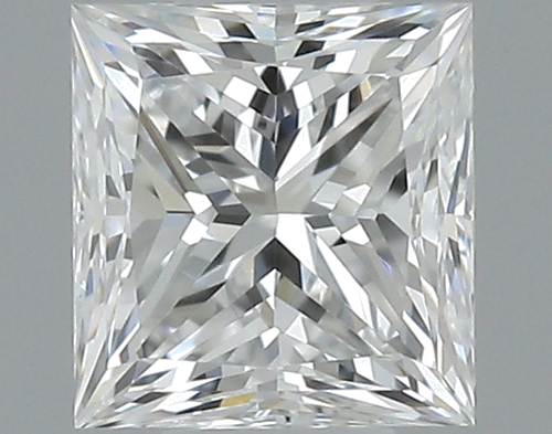 0.3 carat E-VVS2 Natūralus Princess Deimantas (1)