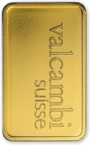 2.5 g investīciju zelta stienis Valcambi (4)