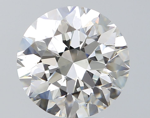 4.01 carat I-SI1 Excellent cut Natūralus Round Deimantas (1)