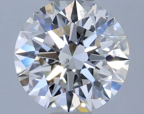 0.5 carat F-SI1 Excellent cut Natūralus Round Deimantas (1)