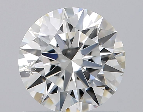 0.9 carat F-SI1 Excellent cut Natūralus Round Deimantas (1)