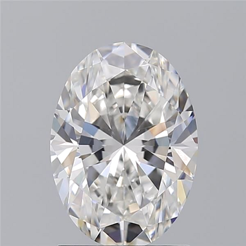 1.58 carat F-VVS2 Natūralus Oval Deimantas (1)
