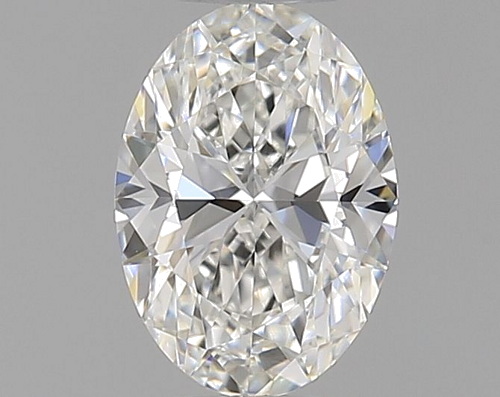 0.4 carat G-VVS2 Natūralus Oval Deimantas (1)