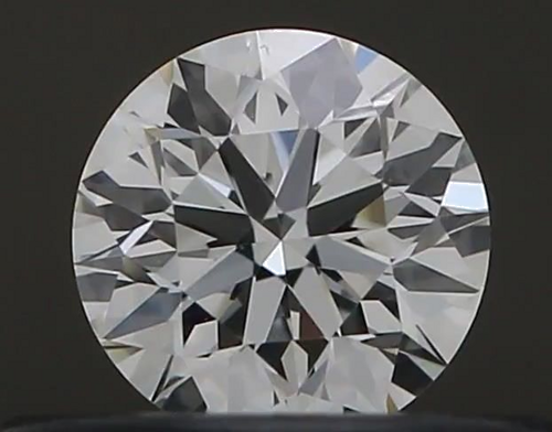 0.29 carat I-VVS2 Very Good cut Natūralus Round Deimantas (1)