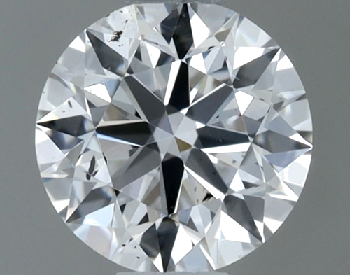 0.52 carat D-SI2 Excellent cut Natūralus Round Deimantas (1)