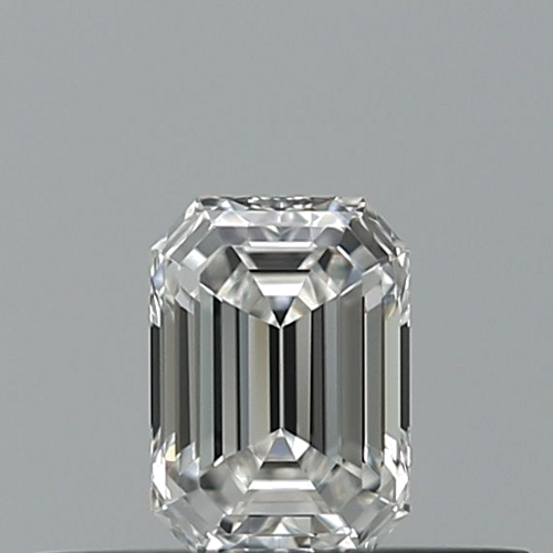 0.24 carat F-VVS1 Natūralus Emerald Deimantas (1)