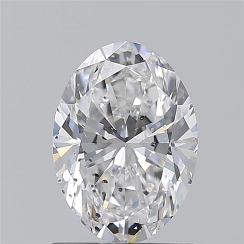1.2 carat D-SI2 Natūralus Oval Deimantas (1)