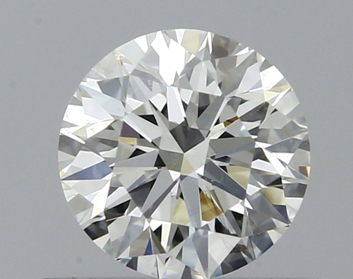 0.5 carat G-SI2 Excellent cut Natūralus Round Deimantas (1)