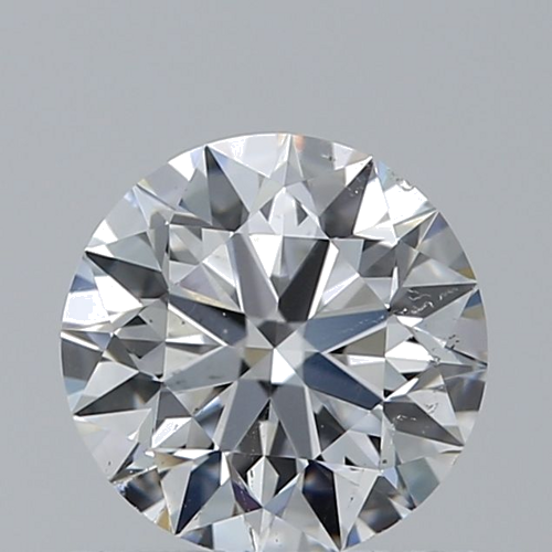 0.61 carat F-SI2 Excellent cut Natūralus Round Deimantas (1)