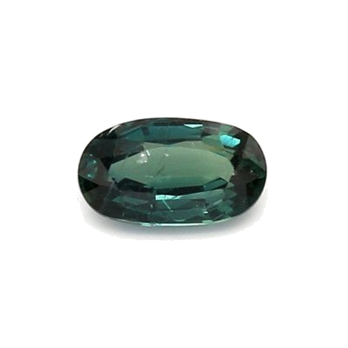 0.82 carat BLUE BRILLIANTSTEP cut Oval Safyras (1)