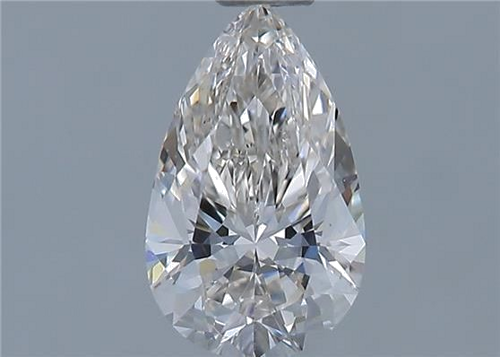 0.6 carat J-VS1 Natūralus Pear Deimantas (1)