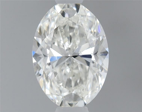 0.51 carat I-SI2 Natūralus Oval Deimantas (1)