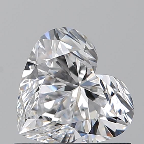 0.8 carat D-VS1 Natūralus Heart Deimantas (1)