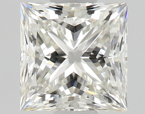 0.6 carat I-IF Natūralus Princess Deimantas (1)