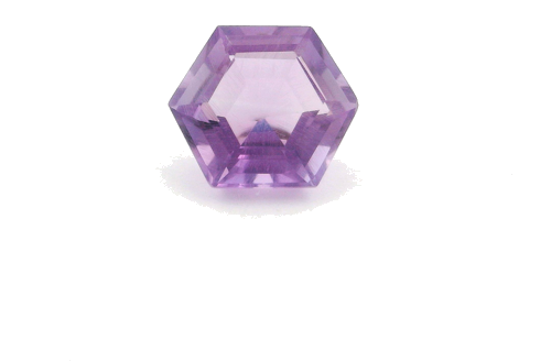 2.15 carat PURPLE STEP cut Hexagonal Amethyst (1)
