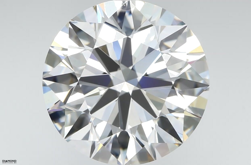 4.03 carat G-VS2 Excellent cut Natūralus Round Deimantas (1)