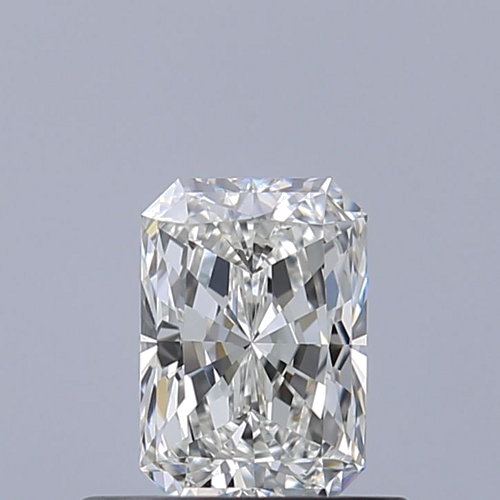 0.5 carat G-VVS1 Natūralus Radiant Deimantas (1)