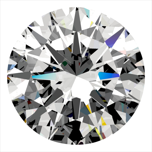 0.3 carat F-VVS1 Very Good cut Natūralus Round Deimantas (1)