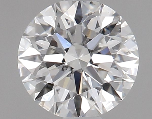 0.51 carat F-SI1 Very Good cut Natūralus Round Deimantas (1)