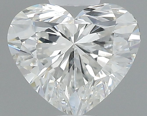 0.5 carat H-SI1 Natūralus Heart Deimantas (1)