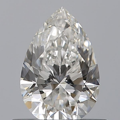 0.51 carat E-VS1 Natūralus Pear Deimantas (1)