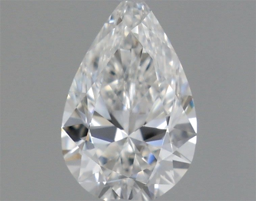 0.3 carat G-VVS2 Natūralus Pear Deimantas (1)