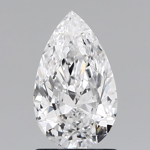 1.02 carat D-VVS1 Natūralus Pear Deimantas (1)