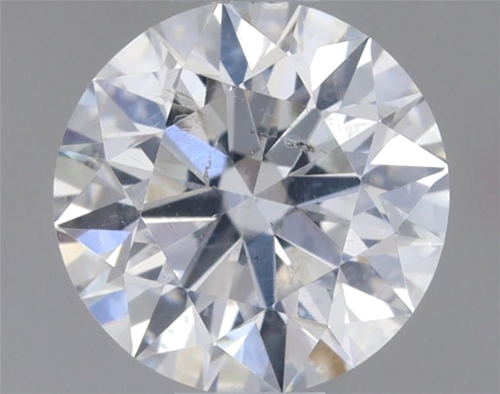 0.44 carat E-SI2 Excellent cut Natūralus Round Deimantas (1)