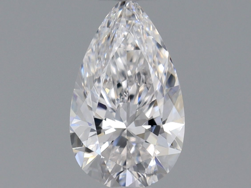 0.4 carat D-VVS1 Natūralus Pear Deimantas (1)