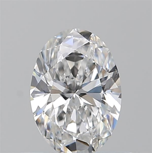 0.6 carat D-VS2 Natūralus Oval Deimantas (1)