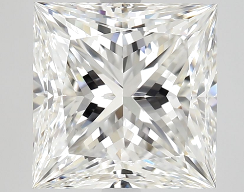 4.03 carat F-VS1 Natūralus Princess Deimantas (1)
