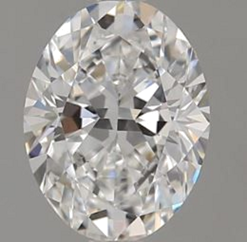 0.7 carat E-VVS2 Natūralus Oval Deimantas (1)