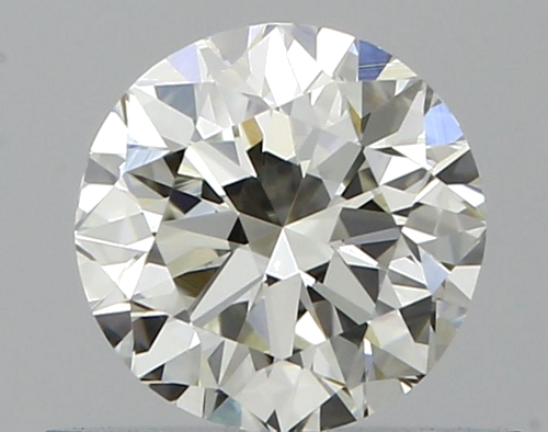 0.5 carat J-VVS2 Very Good cut Natūralus Round Deimantas (1)