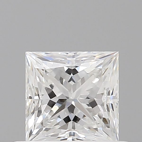 0.5 carat E-VS2 Natūralus Princess Deimantas (1)