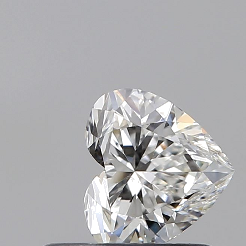 0.5 carat F-SI1 Natūralus Heart Deimantas (1)
