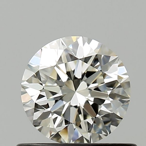 0.61 carat K-VVS2 Very Good cut Natūralus Round Deimantas (1)