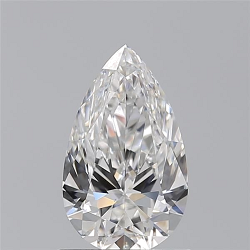1.04 carat F-VS2 Natūralus Pear Deimantas (1)