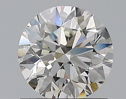 1.01 carat I-SI1 Excellent cut Natūralus Round Deimantas (1)