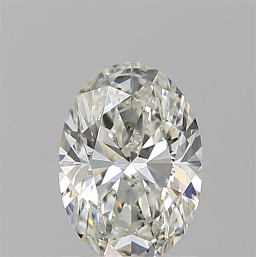 0.9 carat I-SI1 Natūralus Oval Deimantas (1)