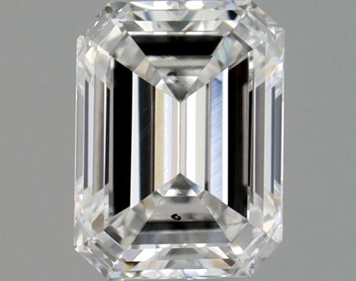 0.34 carat E-SI1 Natūralus Emerald Deimantas (1)