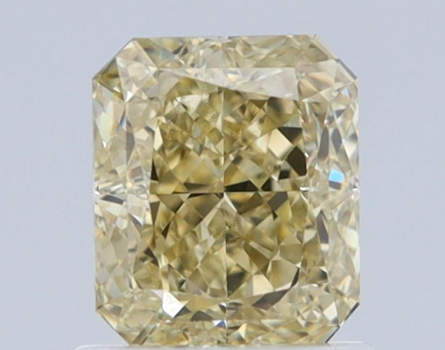 1.1 carat Fancy Brownish Yellow-VVS2 Natūralus Radiant Deimantas (1)