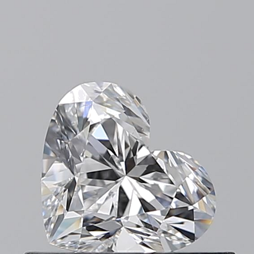 0.5 carat E-VS2 Natūralus Heart Deimantas (1)