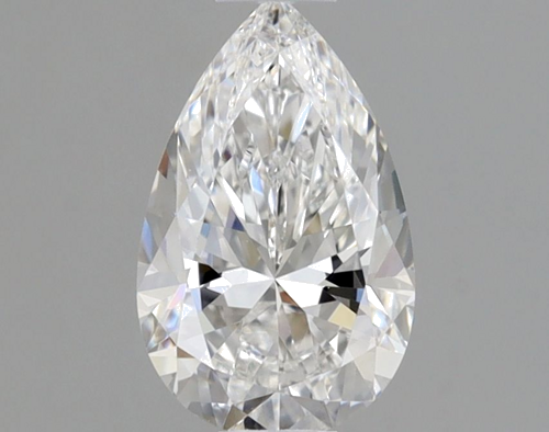 0.5 carat F-VS1 Natūralus Pear Deimantas (1)