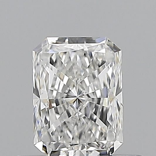 0.5 carat E-VVS1 Natūralus Radiant Deimantas (1)