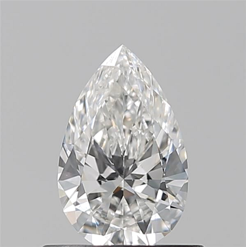 0.51 carat G-VVS2 Natūralus Pear Deimantas (1)